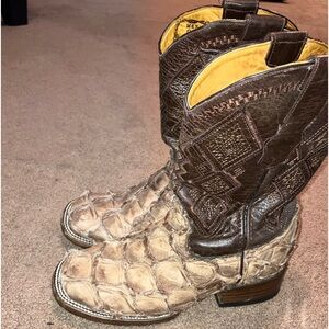 Fish scale boots